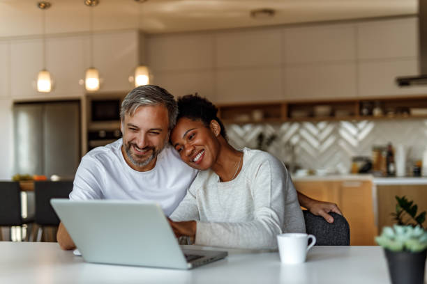 smiling face, in love. - relationships imagens e fotografias de stock