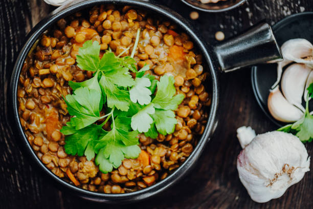 Traditional Indian Red Lentil Dahl