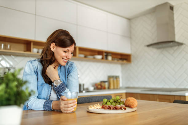 istock Having healthy breakfast in the morning. 1288636163