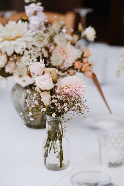 istock Beautiful Boho Wedding flowers an the table Decoration in Majorca 1288637457