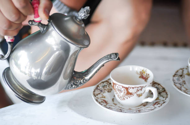istock tea or a cup of tea and kettle 1288646901