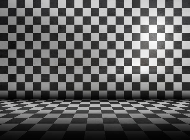 istock checker floor and wall pattern in the room. grunge empty interior design 1288653990