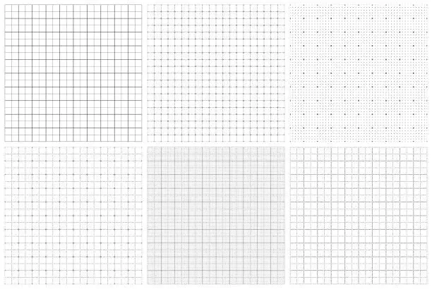 Vector illustration of Seamless graph paper