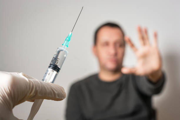 istock No, I don't want to be vaccinated! 1288656243