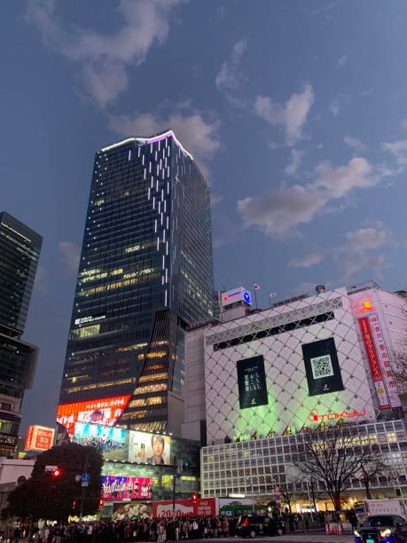 istock Shibuya night view 1288661797