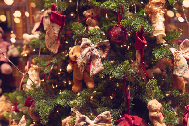 istock Christmas tree with toys 1288662989