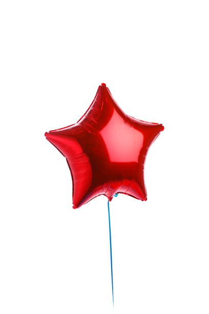 istock red star balloon, isolated on white 1288663192