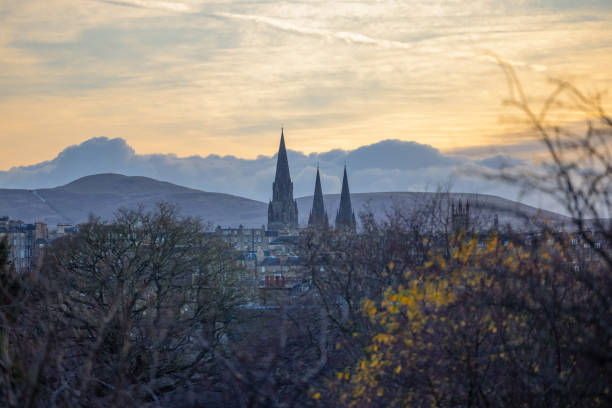 istock View of Edinburgh at Dusk 1288664255
