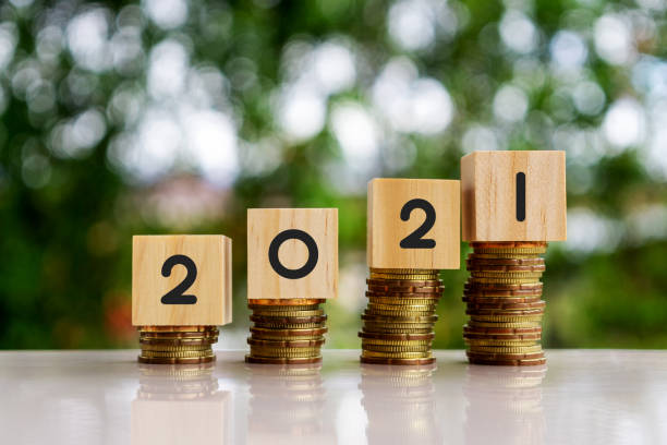 Business and New Year 2021 Concept