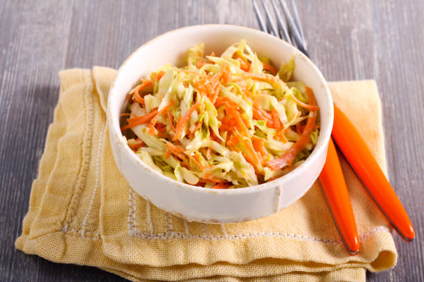 istock Cole slaw salad served 1288666330