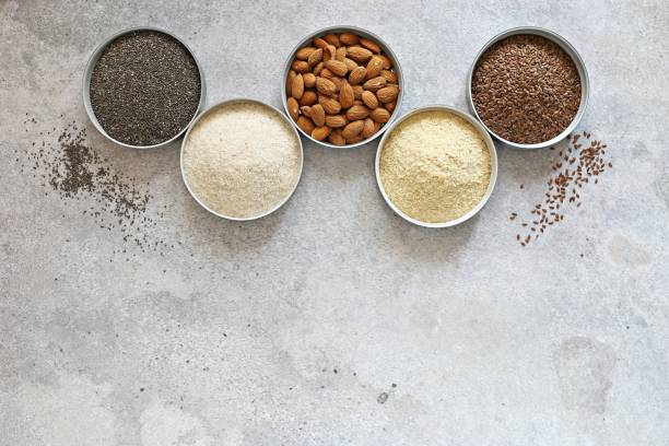 istock Super food dry ingredients group 1288668941