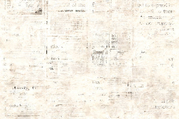 istock Newspaper paper grunge vintage old aged texture background 1288676302