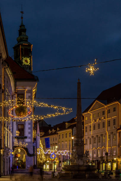 istock Christmas Lights in Ljubljana 1288679084