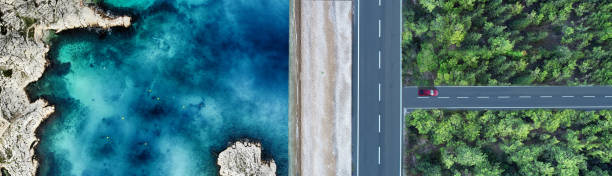 istock Aerial view of beautiful nature 1288680097