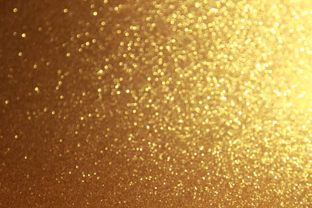istock Sparkling lights, bokeh festive background with texture. 1288681787