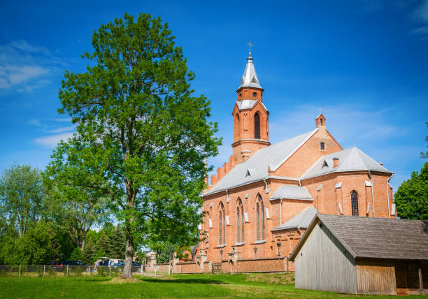 istock Virgin's Mary church in Kernave 1288693775