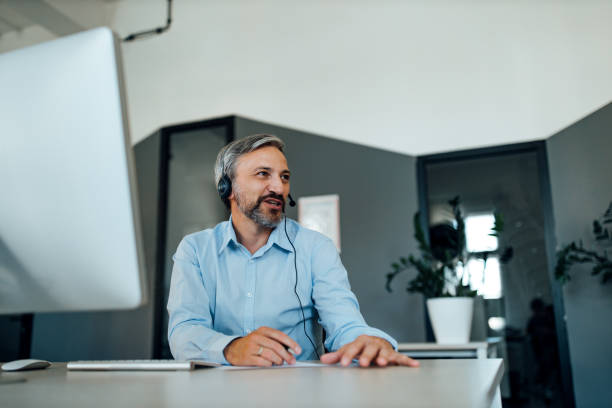 istock Adult man with beard, photogenic. 1288694687