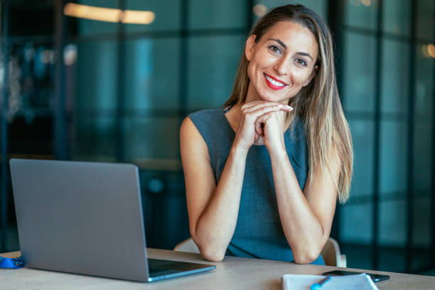 istock Young Business woman at office 1288697904