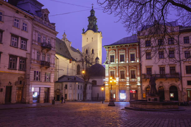 istock Old town of Lviv 1288702931