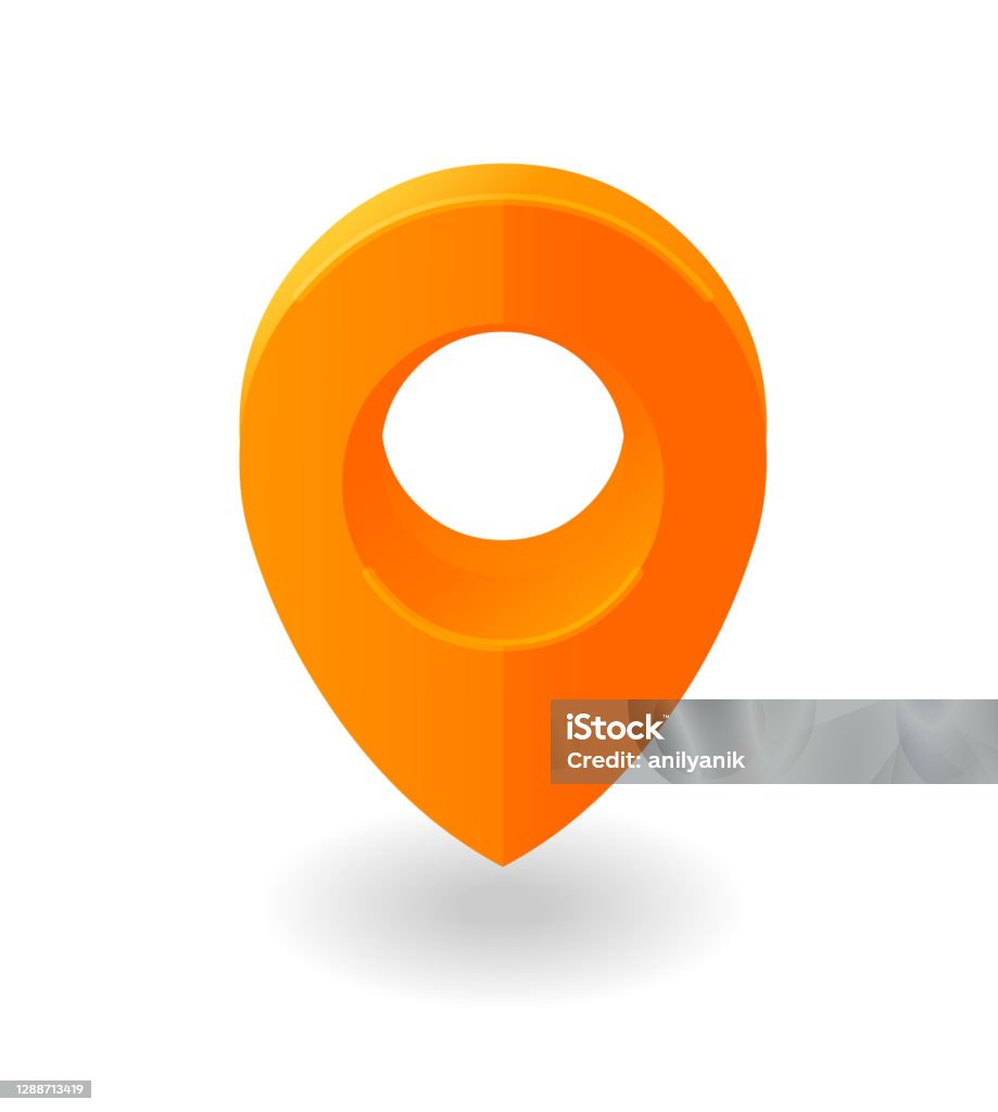 Map With Pin Sign Map Pin Stock Illustration - Download Image Now - Map Pin Icon, Three ...