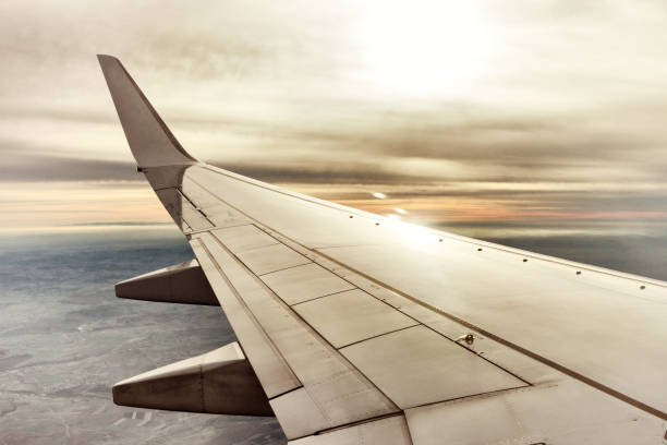 istock Aerial view from an airplane 1288713437
