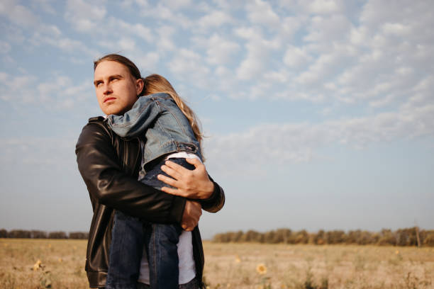 istock Loving father spending time with little daughter 1288716075