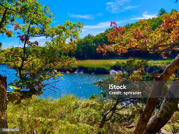 Autumn Scene Stock Photo - Download Image Now - Massachusetts, Newburyport, Merrimack County