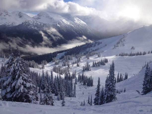istock Ski resort views Whistler 1288722127