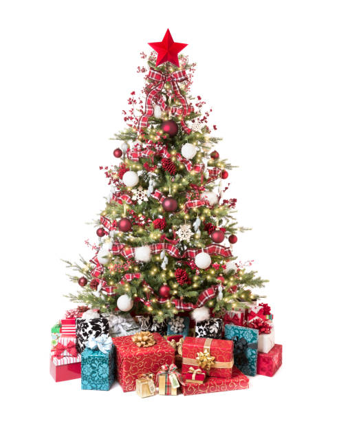 istock Decorated Christmas Tree with Gifts 1288722939