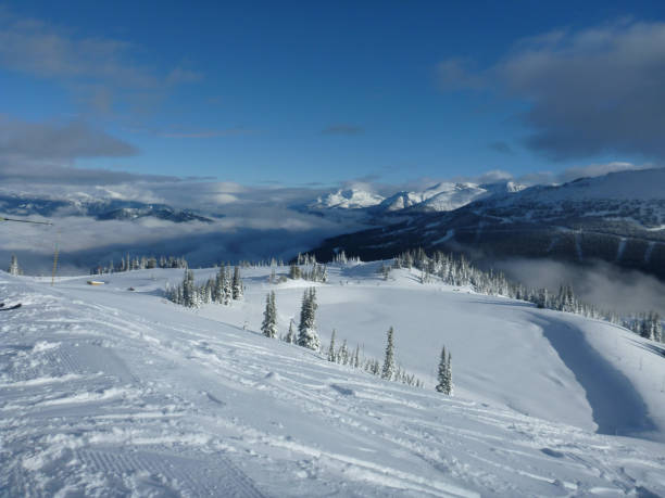 istock Ski resort views Whistler 1288723348