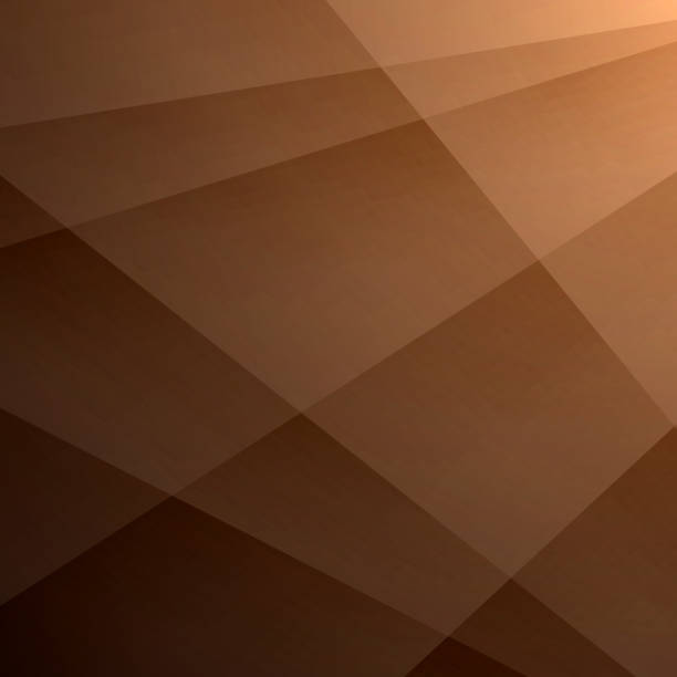 Abstract brown background - Geometric texture Modern and trendy abstract background. Geometric texture for your design (colors used: brown, orange, black). Vector Illustration (EPS10, well layered and grouped), format (1:1). Easy to edit, manipulate, resize or colorize. shades of brown background stock illustrations