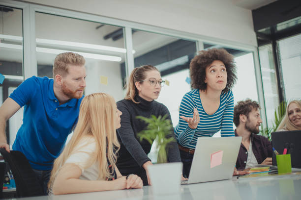 istock A busy day in the office 1288731553