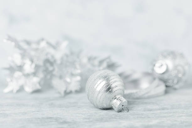 istock Christmas decoration. Bright wooden background. Close up. 1288733111