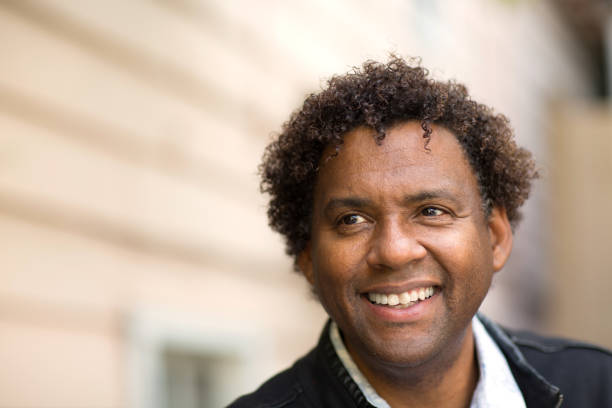 istock Well dressed mature happy African American man. 1288748127