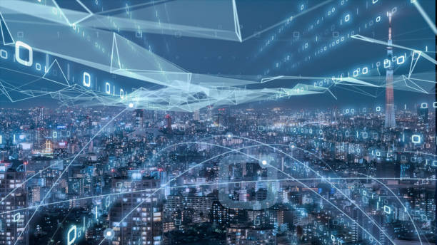 istock 5G and AI technology, Global communication network concept. Business graph. Global business. 1288750883