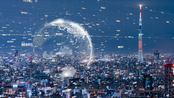 istock 5G and AI technology, Global communication network concept. Business graph. Global business. 1288750888
