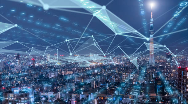 istock 5G and AI technology, Global communication network concept. Business graph. Global business. 1288750890