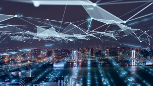 istock 5G and AI technology, Global communication network concept. Business graph. Global business. 1288750895