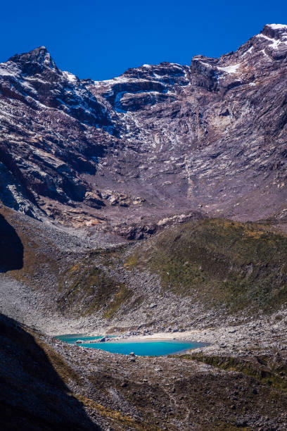 istock Turquoise Lagoon in Cordillera Blanca, snowcapped Peruvian Andes - Ancash, Peru 1288754381