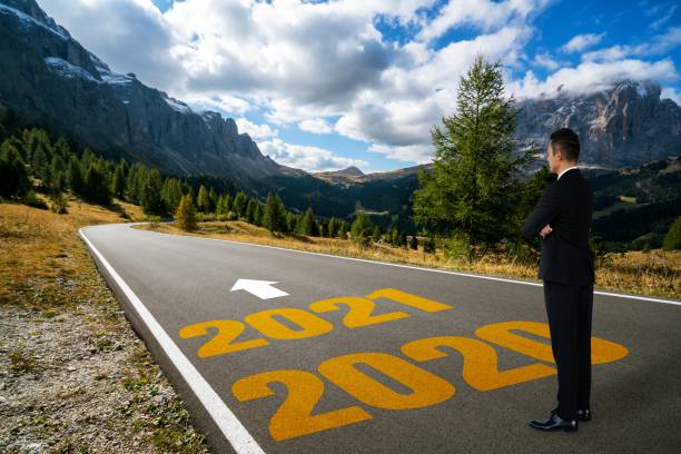 istock The 2021 New Year journey and future vision concept 1288755117