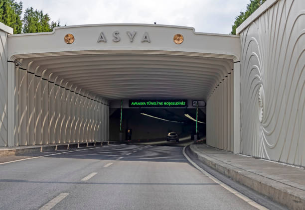 Avrasya Tunnel connecting Europe and Asia continents under the Marmara Sea istanbul,turkey-september 13,2020.Avrasya Tunnel connecting Europe and Asia continents under the Marmara Sea eurasia stock pictures, royalty-free photos & images
