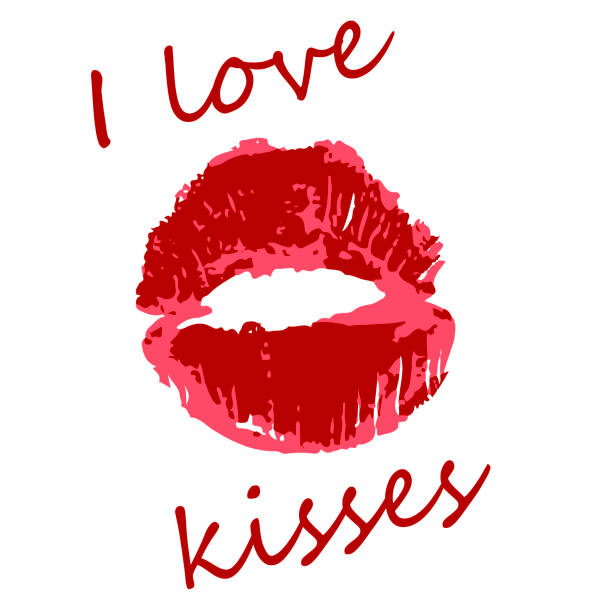 istock Lips, kisses, lipstick. Collection of elements for graphic design 1288776388