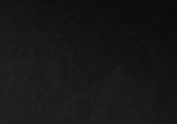 istock Black texture of Japanese paper 1288776411