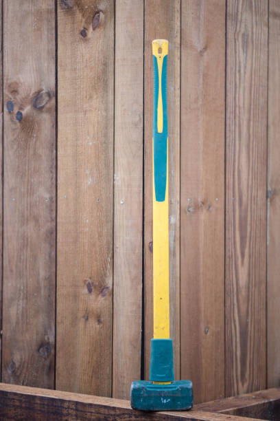 istock mace against a wooden wall 1288790987