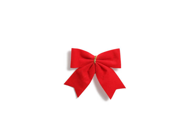 istock Studio shot of a velvet red bow 1288793680
