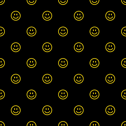 Ilustración de Patrón De Icono De Sonrisa Caras Felices Y Tristes Fondo  Abstracto Vectorial y más Vectores Libres de Derechos de Color negro -  iStock