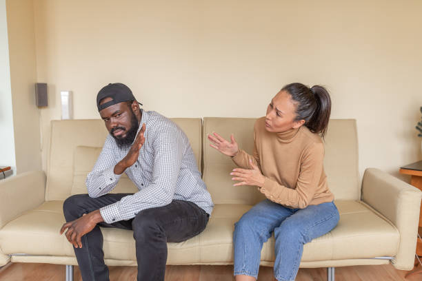 istock A Young Couple is Going Through Serious Relationship Problems and Arguing at Home. 1288800003