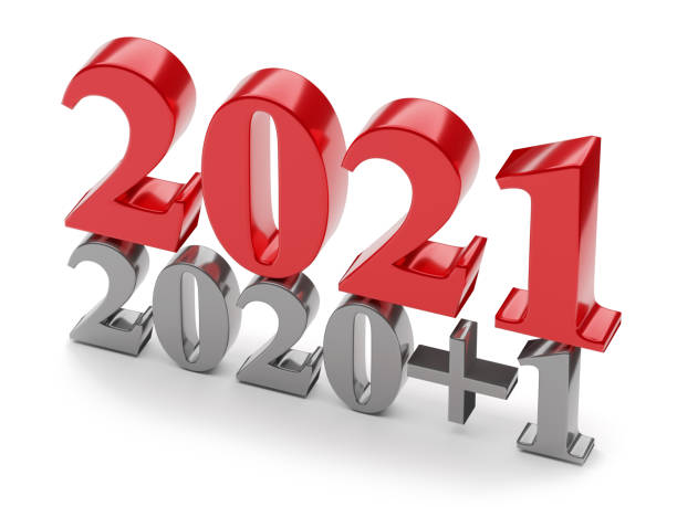 istock New year concept.  2020 plus 1 and 2021 1288801368