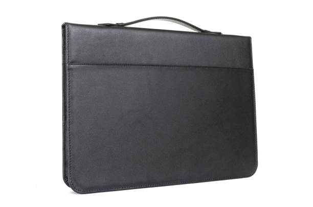 istock elegant leather black folder for businessman documents 1288804694