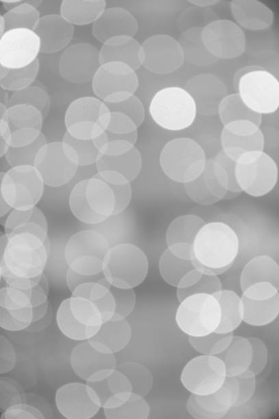 istock Abstract blurred bokeh background. Bright winter decorations, at night. 1288807202